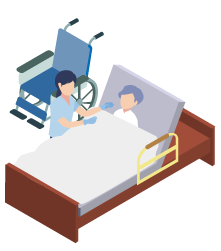 介護施設のイメージイラスト