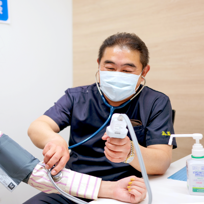 高齢者施設の健康診断のイメージ画像