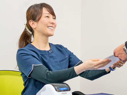 巡回健診スタッフ 椿 まや インタビュー