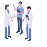 チームスタッフのイラスト